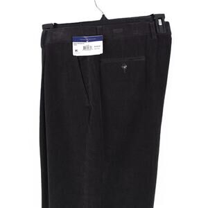 Tommy Hilfiger Modern-Fit Stretch Corduroy Pleated Dress Pants Olive 36x30 NWT